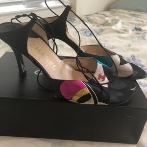 Chanel Sling Back Vintage Heels